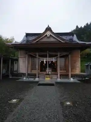 白根三吉神社の本殿