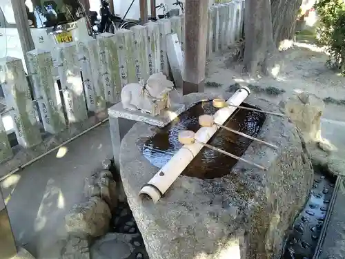 羊神社の手水舎