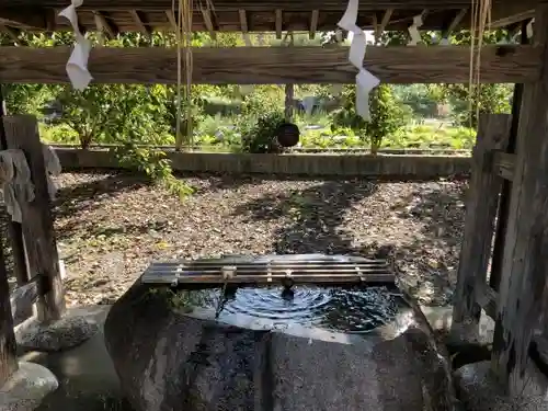 熊野居合両神社の手水舎