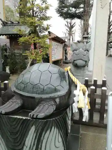 亀有香取神社の狛犬