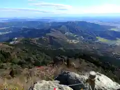 筑波山神社 女体山御本殿の景色