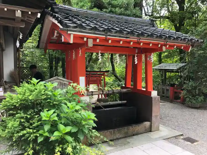 金澤神社の手水舎