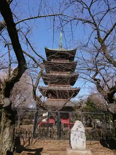 上野東照宮の塔