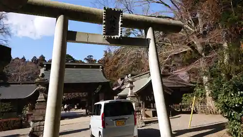 水戸八幡宮の鳥居