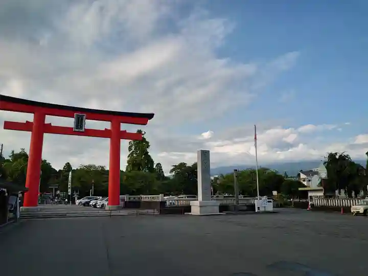 富士山本宮浅間大社の鳥居