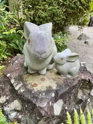 岡崎神社の狛犬