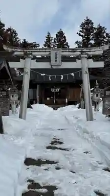 出雲神社の鳥居