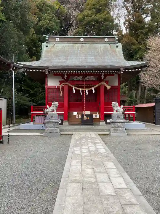 南大沢八幡神社の本殿・本堂