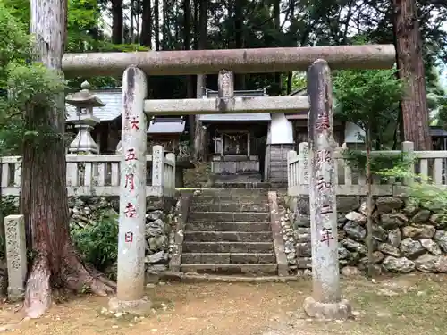 坂本八幡神社の末社