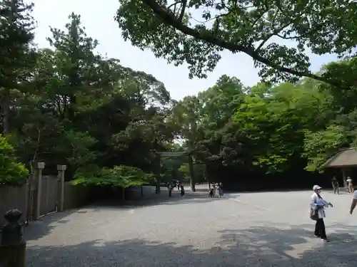 伊勢神宮内宮（皇大神宮）の自然