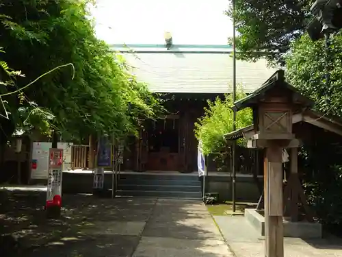 國領神社の本殿・本堂