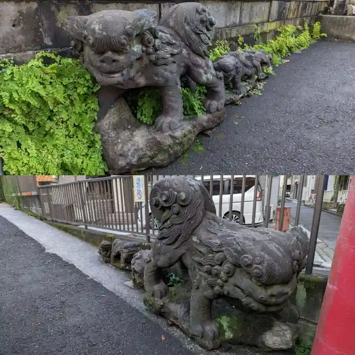 成田山横浜別院延命院の狛犬