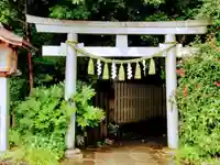 駒木諏訪神社の鳥居