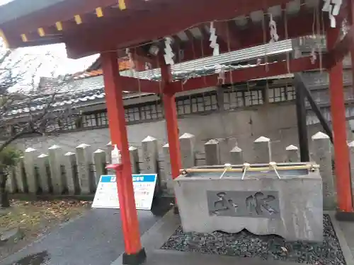 島田神社の手水舎