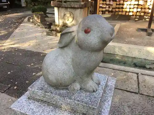 岡崎神社の狛犬