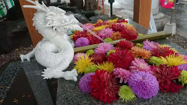 田無神社の手水舎