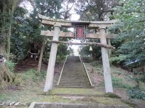 闇見神社の鳥居