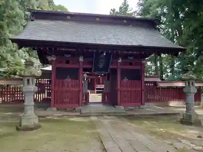 都々古別神社(八槻)の山門・神門