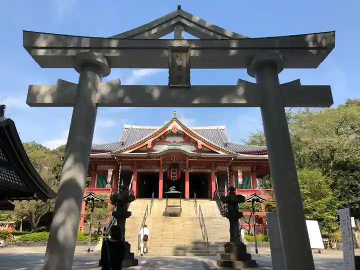 瀧泉寺(目黒不動尊)の鳥居