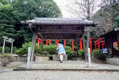松原神社の手水舎