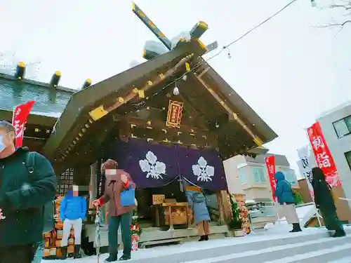 札幌諏訪神社の本殿・本堂