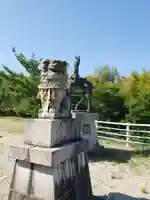 三上神社の狛犬