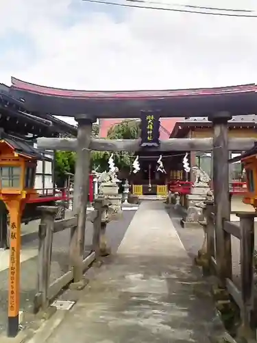 大鏑神社の鳥居