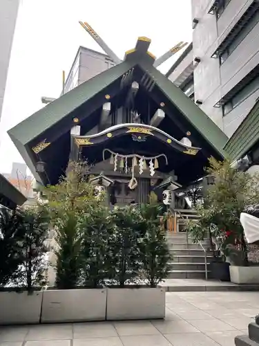 築土神社の本殿・本堂