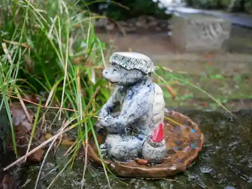 かっぱの寺 栖足寺の像