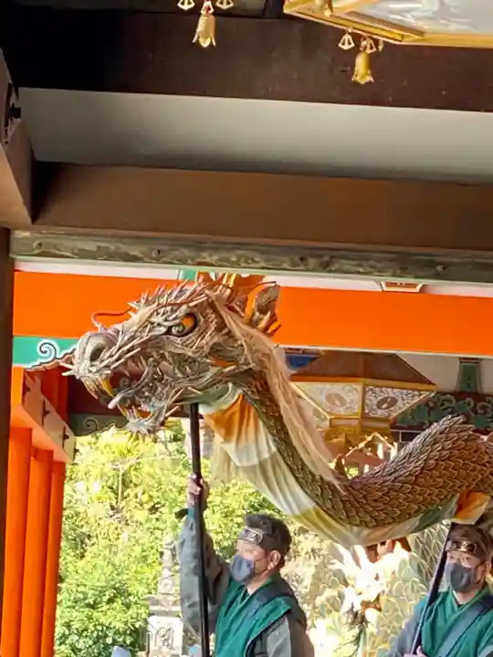 清水寺奥之院のお祭り