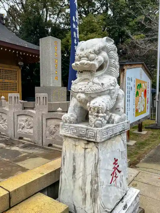 熊本縣護國神社の狛犬