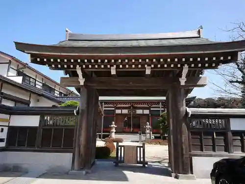 妙長寺の山門・神門