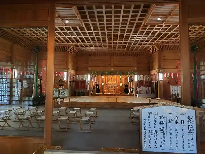 上川神社の本殿・本堂
