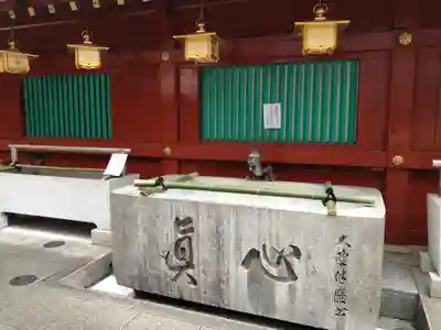 神田神社（神田明神）の手水舎