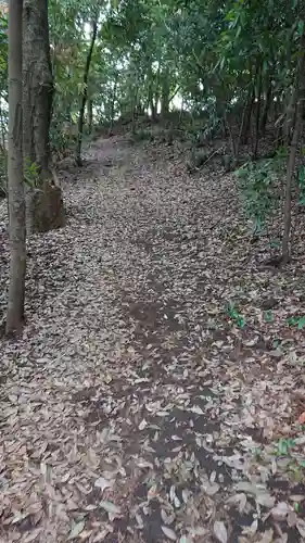 有鹿神社奥宮の周辺