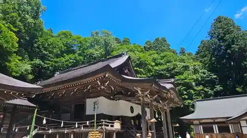 戸隠神社中社の本殿