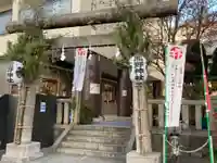 飯倉熊野神社の鳥居