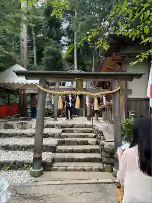 御髪神社の鳥居