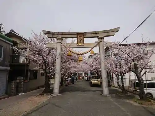 御嶽神社の鳥居