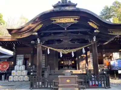 武田神社の本殿・本堂