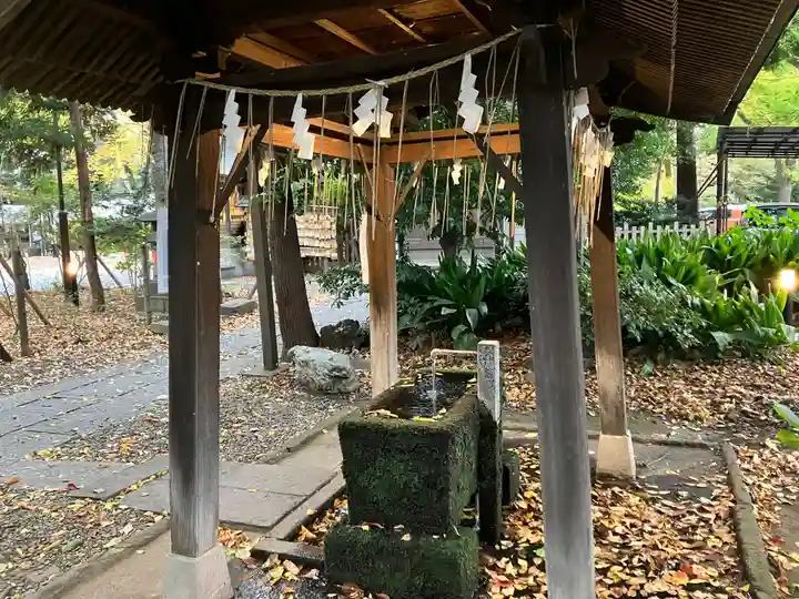 調神社の手水舎