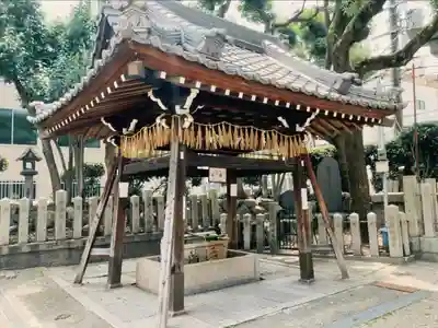 野田恵美須神社の手水舎