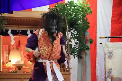 長屋神社の神楽