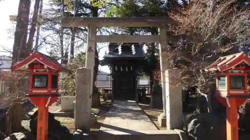 葛西神社の鳥居