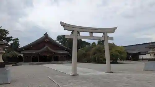 富山縣護國神社の鳥居