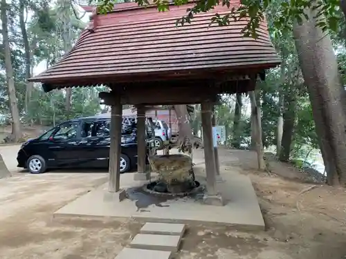 氷川女體神社の手水