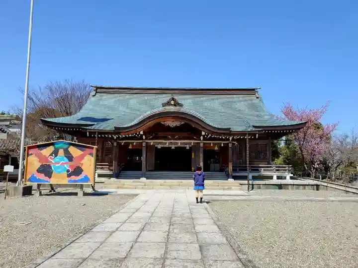 徳島県護國神社の本殿・本堂