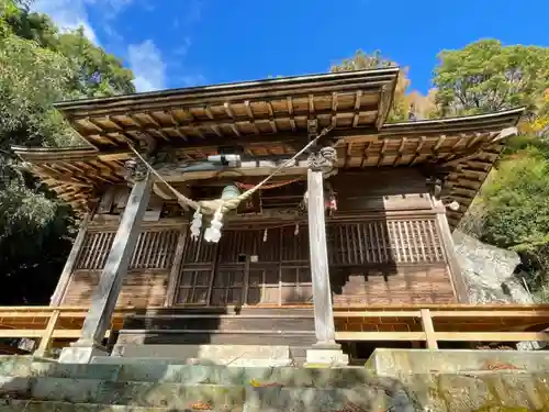 白方神社の本殿・本堂
