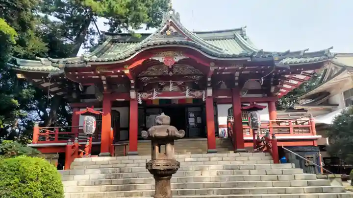 法華経寺奥之院の本殿・本堂