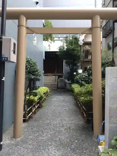 天祖神社の鳥居